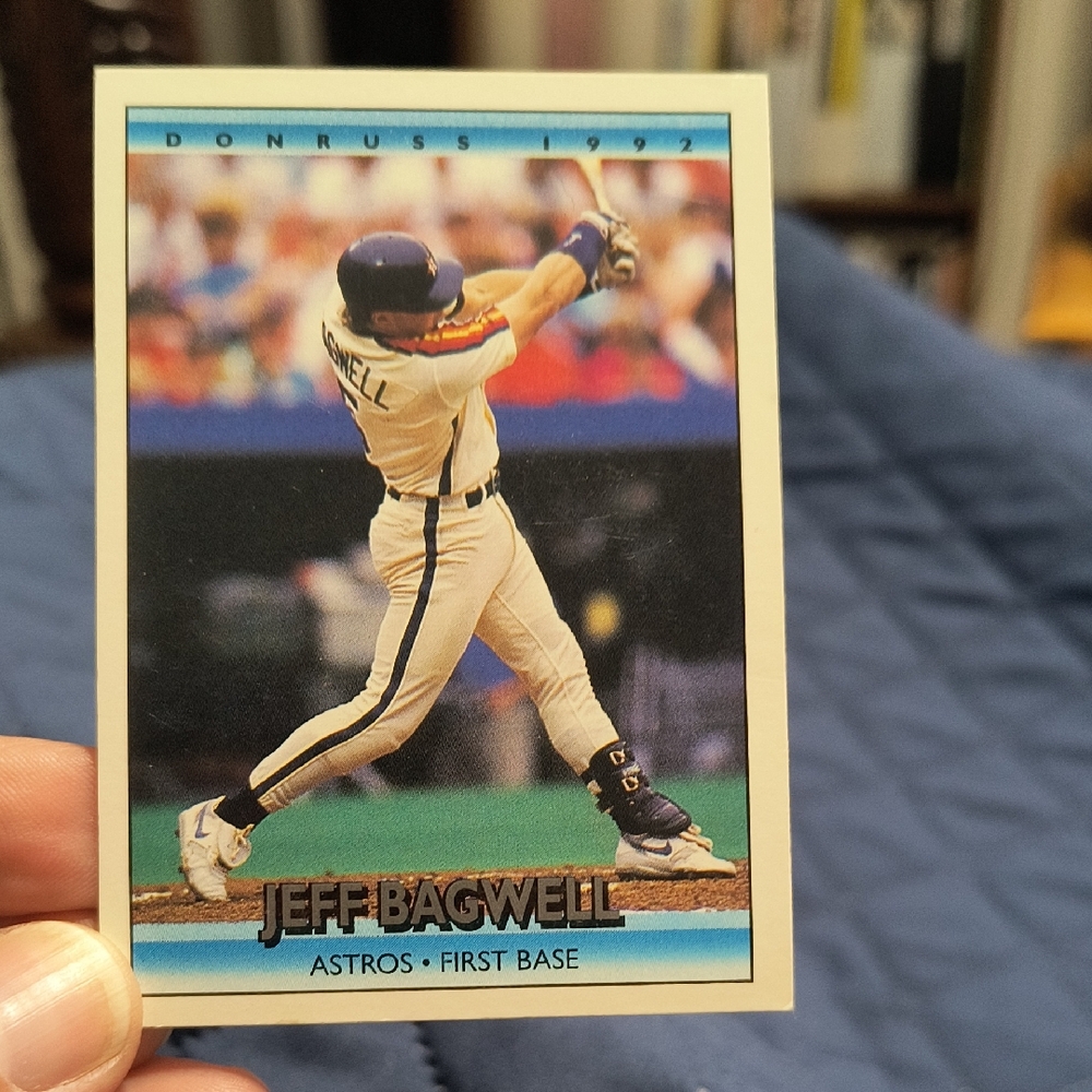 Donruss 1992 Jeff Bagwell Baseball Card